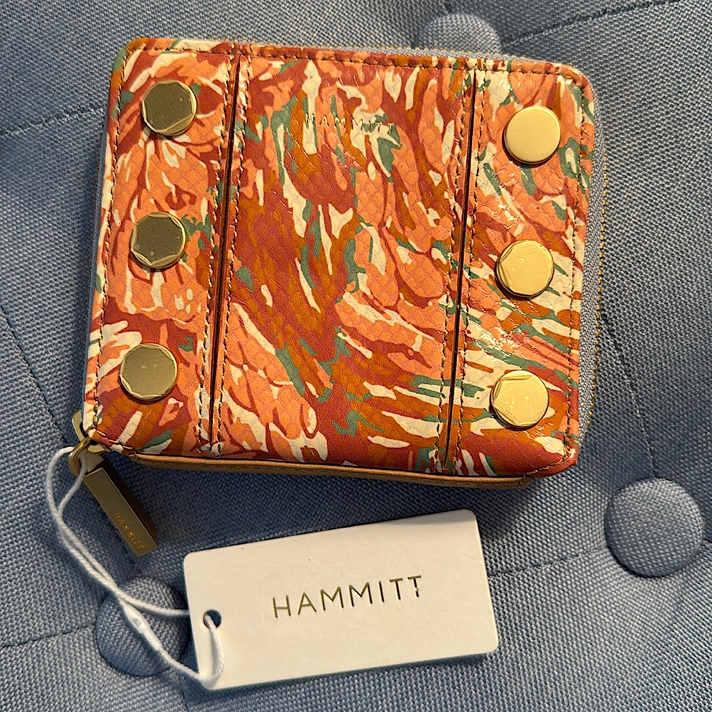 Hammett small zip wallet